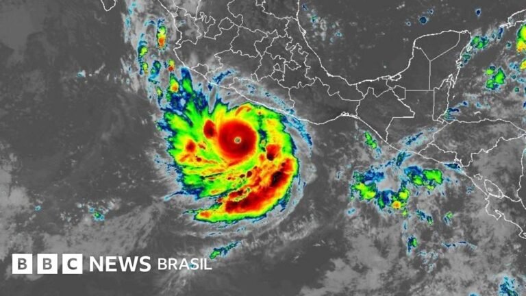 O furacão que colocou litoral do México em alerta em meio ao ‘super El Niño’