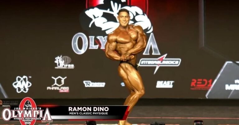 Dia de Ramon Dino! Acompanhe em tempo real o Mr. Olympia