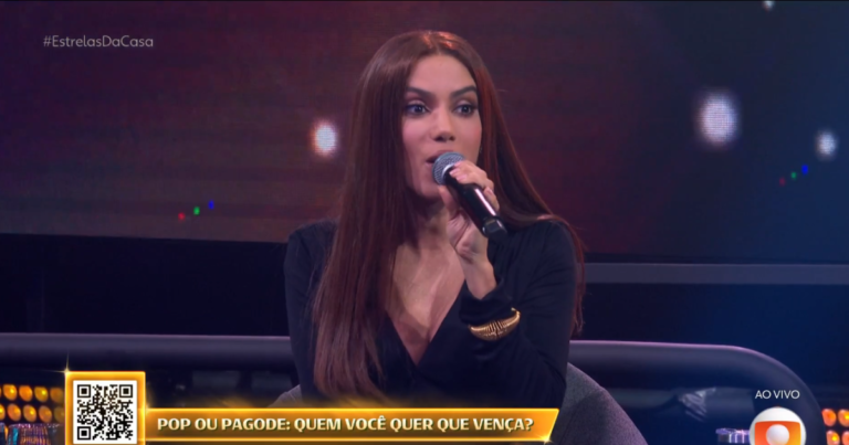 Lembra, Rede Globo?”, alfineta Anitta na final do “Estrelas da Casa