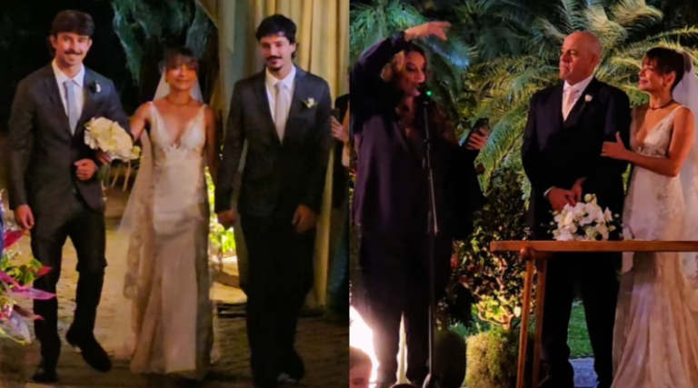 Anna Lima posta vídeo inédito do casamento celebrado por Ana Carolina: ‘Sonho se tornando realidade’