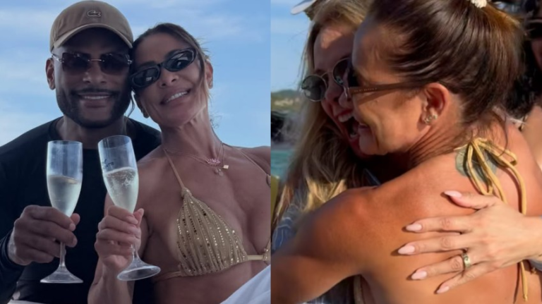 Ao lado de Carla Perez, Scheila Carvalho mostra segunda comemoração do aniversário: ‘Muitos brindes à vida’