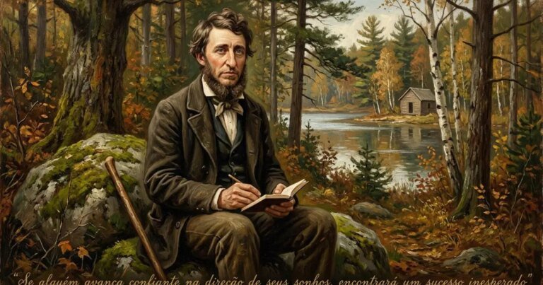 Henry David Thoreau transformou sonhos em uma questão de movimento: “Se alguém avança confiante na direção de seus sonhos, encontrará um sucesso inesperado”