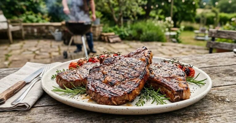Usar o mesmo prato da carne crua para colocar o churrasco pronto é um hábito arriscado: na Nova Zelândia, a orientação é separar pratos e utensílios ou lavá-los bem antes de receber a comida já cozida