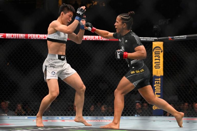 UFC: Natália Silva vence Wang Cong e conquista cinturão do peso-mosca – ge