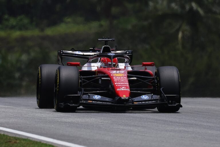F1: Leclerc lidera o TL2 para o GP do Bahrein; Bortoleto é 12º