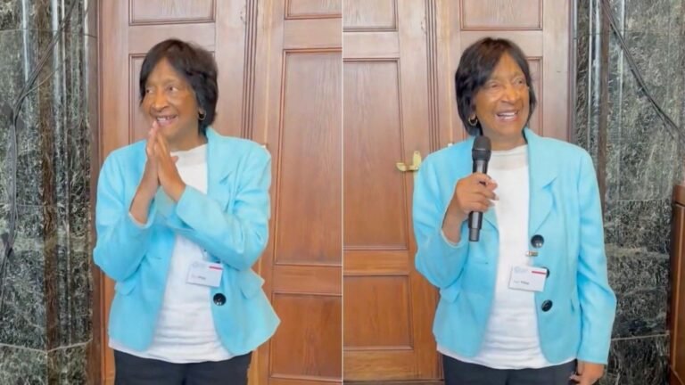 Navy Pillay alfineta presidente dos EUA ao agradecer Nobel da Paz 2026