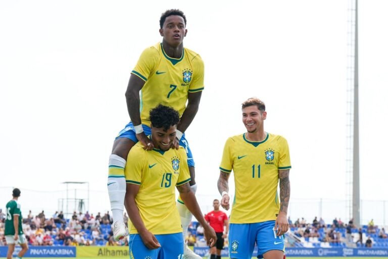 Seleção sub-20 goleia México por 4 a 0 em último amistoso na Data Fifa – ge