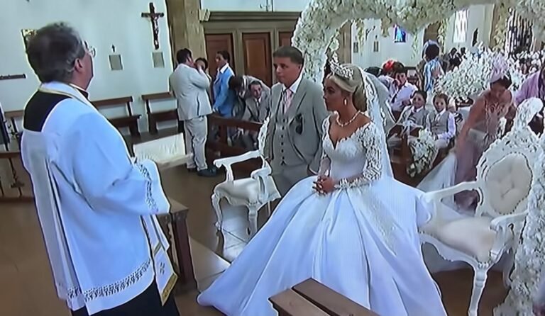 ‘Calem a boca, todos!’: Noiva perde a paciência e grita com convidados em igreja após padre ser interrompido; vídeo – O GLOBO